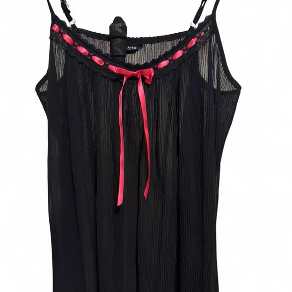 Apt. 9 Black Pleated Dress - Picture 2 of 5